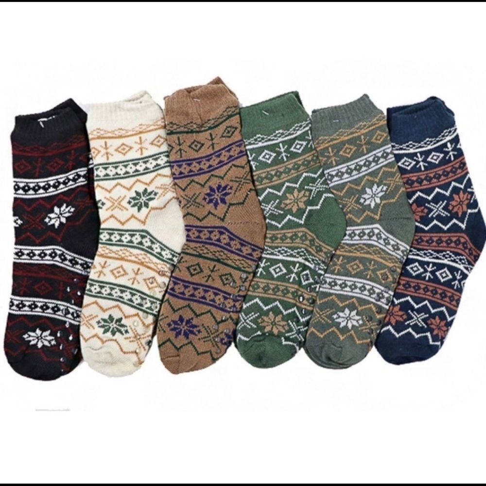 HOST PICK Green or NavyWinter No Skid Toastee Socks